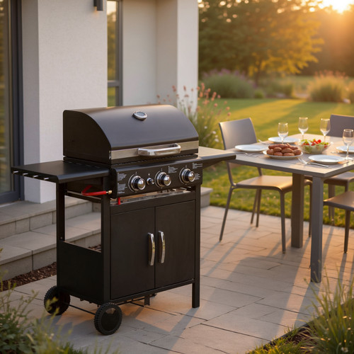 Blazebox burner gas bbq - 3,