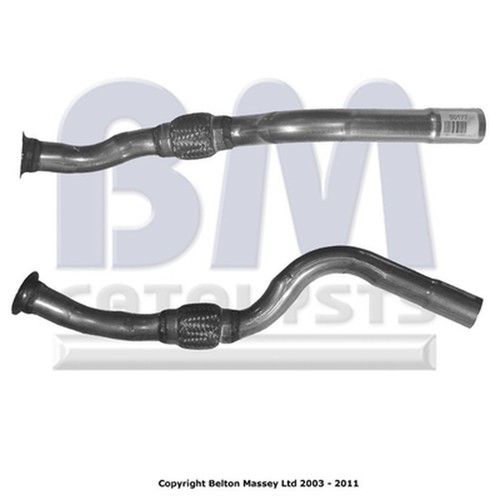 Front exhaust pipe fit - front,