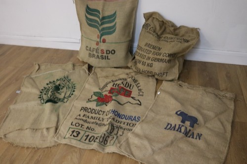 Vintage used large hessian - used,