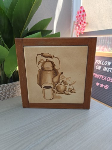 Vintage tile ceramic - ceramic, stand