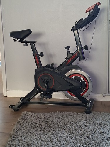 Exercise bike with data - exercise,