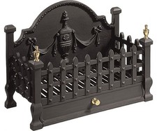 Ornate Dog Grate Fireplace