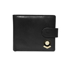 Newcastle United football club black leather wallet