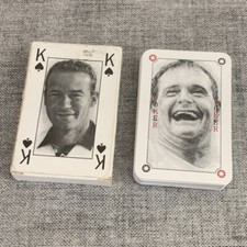 Talking Photos Football Vintage Playing Cards Original Drawings by Jonathan Wood