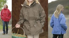 SHIRES WINTER CALGARY WATERPROOF FLEECE LINED RIDING EQUESTRIAN COAT JACKET
