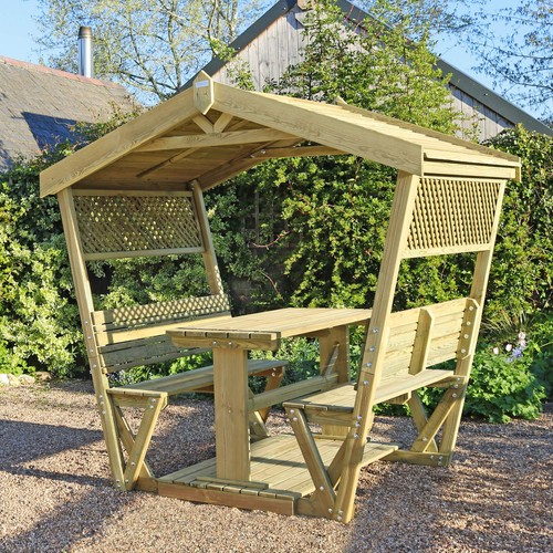 Zaragoza garden dining - dining, arbour