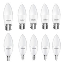 E14 Small Screw In Bayonet LED Candle Light Bulbs Energy Saving Daylight bulbs