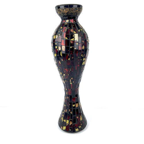 Decorative vase mosaic design - mosaic,