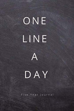 Five Year Journal One Line a