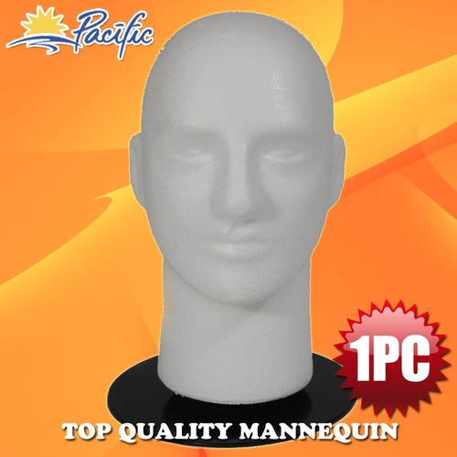 Male foam wig mannequin - mannequin, 11"