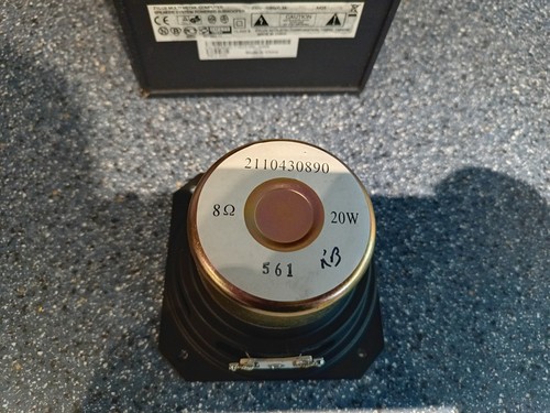 Speaker driver removed from - 4",