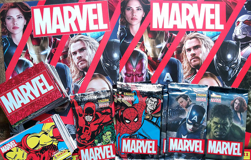 Panini marvel heroes trading - marvel,