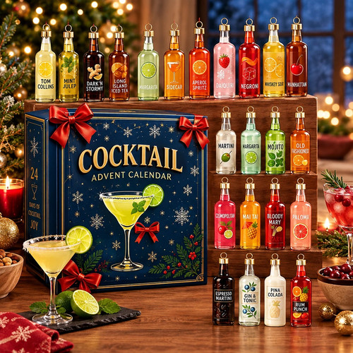 2026 cocktail advent calendar - cocktail,