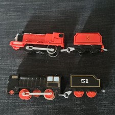 THOMAS THE TANK ENGINE Hiro and James TrackMaster Motorised Train - Mattel 2013