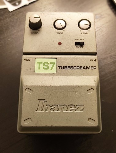 Ibanez ts7 dual mode - ts7, tube