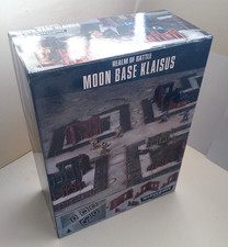 Warhammer 40K Scenery- 1x Realm of Battle Moon Base Klaisus Set. OOP