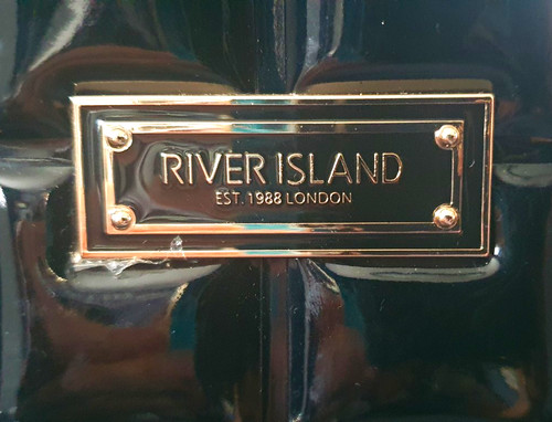 River island black - island, patent