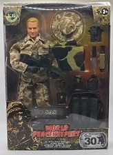 SAS ACTION ARMY CAMOUFLAGE ACTION FIGURE 12" 1/6 Scale  World Peacekeepers Range