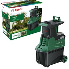 Bosch AXT 25 D Corded Brushless Quiet Shredder 240V - Classic Green - 0600803171