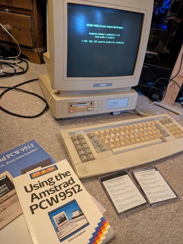Vintage amstrad pcw - amstrad, 9512