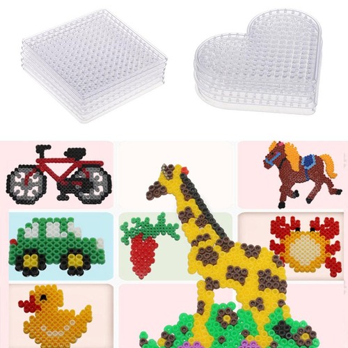 6pcs clear perler beads - 6pcs,
