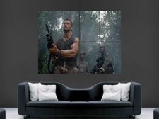 PREDATOR FILM POSTER ARNOLD SCHWARZENEGGER ART WALL LARGE IMAGE