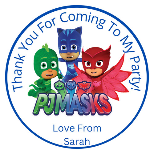 Personalised birthday stickers - birthday,