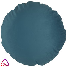 Round Plush Velvet Cushion