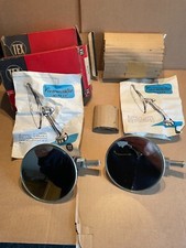 pair box NOS TEX Round Mirrors