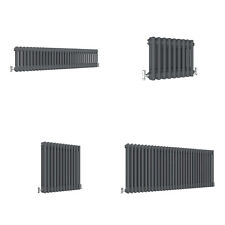 Traditional Column Radiator Horizontal Rads Cast Iron Style Anthracite