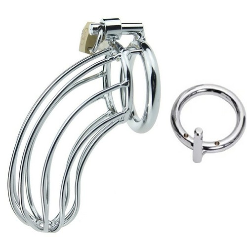 Men chastity penis cage metal - men,