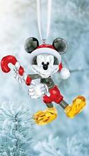 SWAROVSKI DISNEY CRYSTAL MICKEY MOUSE ORNAMENT 5412847 MINT BOXED RETIRED RARE