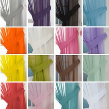 Pair (x2) Of Voile Tie Backs -