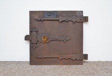 old steel door 42.5 cm cm x 41