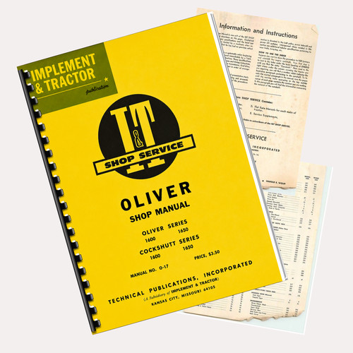 Oliver 1600 1650 cockshutt - oliver,