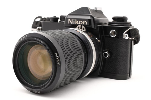 Nikon black 35mm slr - nikon,