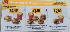 Mcdonalds UK Expired Voucher 2025