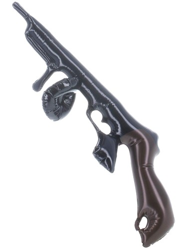 Inflatable tommy gun - tommy,