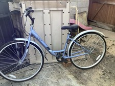 Professional City 700c Commuter Hybrid Bike Blue