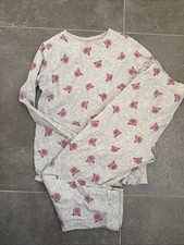 M&S Percy Pig Girls Pyjama Set Age 11-12 Years Great Condition 