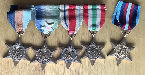 Ww2 british medal group - medal,