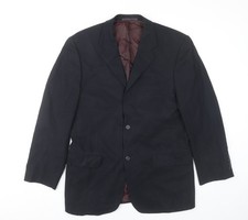 Ted Baker Men's Black 38S Wool