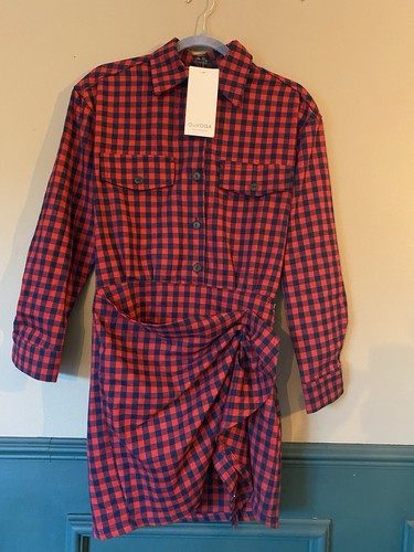 Olavoga red navy check - red/navy, shirt