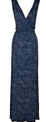Ghost navy maxi dress 12 - ghost,