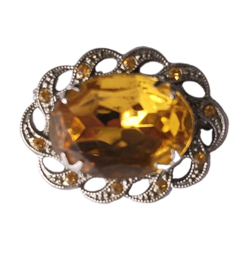 Antique art deco amber glass - deco,