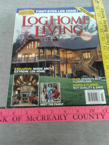 Log home living march - march, 2006