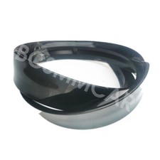 Car Rear Wing Bonnet Rubber Lip Spoiler Tail Roof Trunk Boot Trim Stickers 115cm