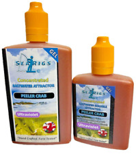 Peeler Crab Saltwater Concentrated Attractor Gel ULTAVIOLET Liquid Bait oil