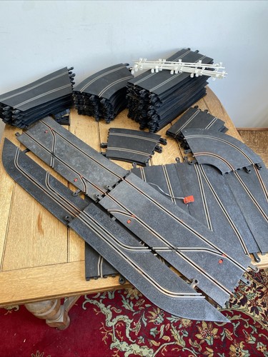 Scalextric vintage track - scalextric,