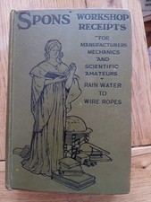 Spons Workshop Receipts Vol 4